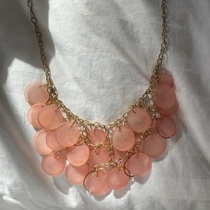 Handmade Sea Glass Statement Necklace